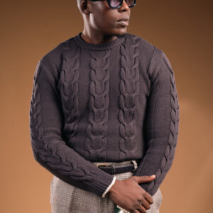 BB coco cable knit sweater